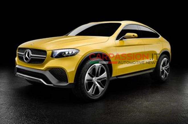 Mercedes GLC Coupe: unikly fotky stuttgartské X4, loví ve vlastních vodách