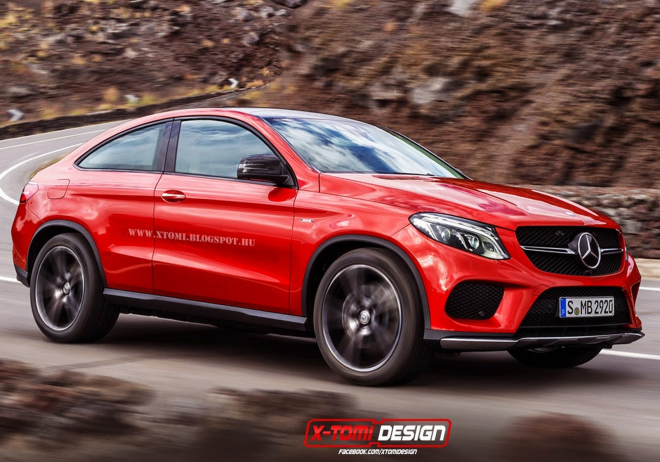 Takhle by vypadal Mercedes GLE Coupe, kdyby šlo vážně o kupé (+ video)
