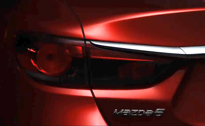 Mazda 6 2013: takhle bude vypadat záď nové šestky (video)