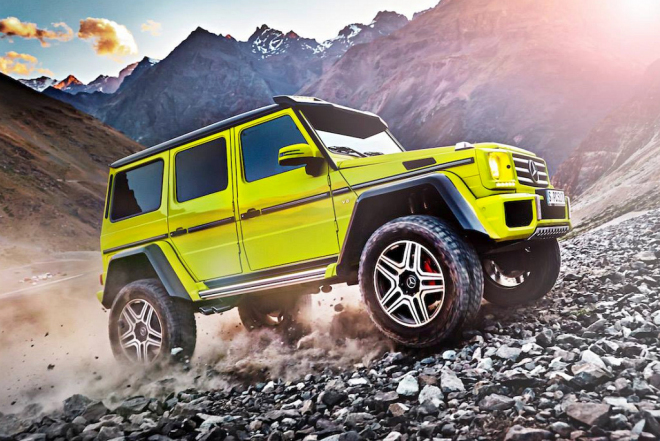 Mercedes G 500 4x4^2: G63 AMG 6x6 pro chudší se ukázalo na první fotce