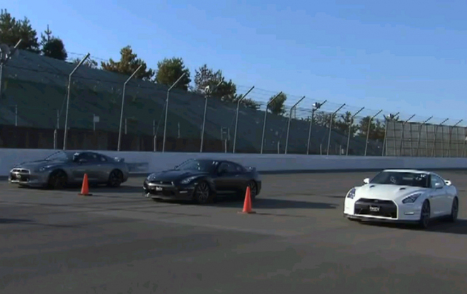 Nissan GT-R 2012 vs. GT-R 2011 vs. GT-R 2009: mají vylepšení skutečný přínos? (video)