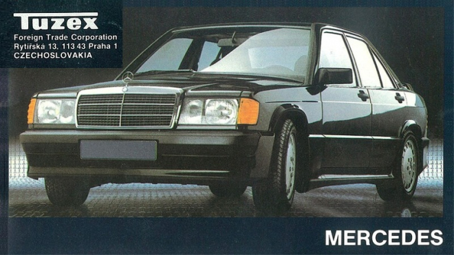 Nabídka západních aut v ČSSR před rokem 1989. K mání bylo vše, ale jen na oko