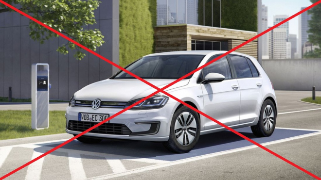 VW se v Německu dál marně snaží prodat elektrický Golf, už je nejlevnější ze všech