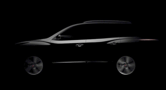 Nissan Pathfinder 2012: nová generace odhaluje své dramatické tvary (první foto)