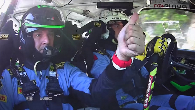 Takhle se na rallye domlouval pilot s navigátorem, když jim odešel interkom (video)