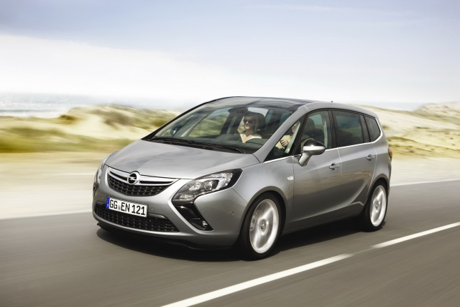 Opel Zafira 2012: nová generace plně odhalena