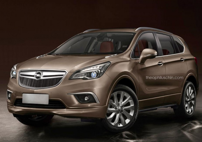 Opel Antara 2015: když nová generace bude jako Buic (ilustrace)