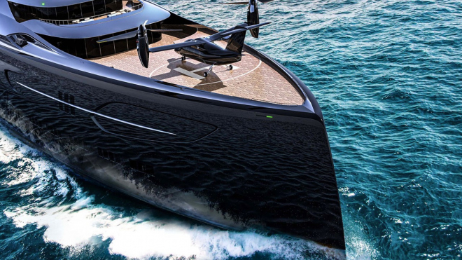 Lamborghini moří je extrémní superjachta, uchvátí designem, technikou i luxusem