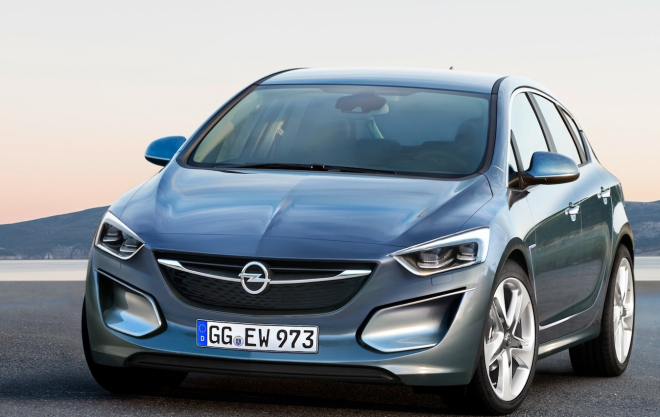 Nový Opel Astra dostane designové prvky Monzy, na trh přijde v roce 2015