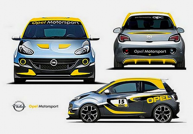 Opel Adam Rallye Cup: po stvoření přišel prvotní hřích, závodní provedení