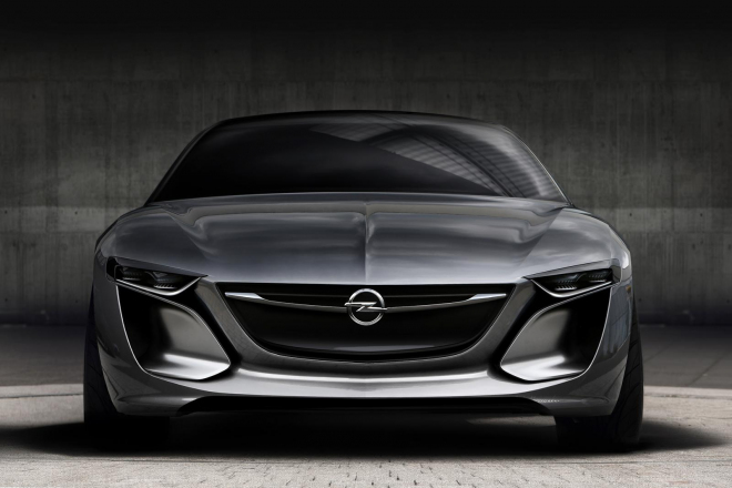 Opel Monza: na světě je další fotka konceptu, tentokrát celé přídě