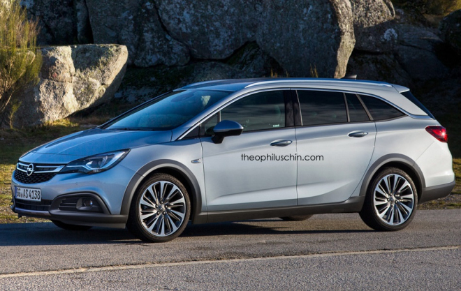 Opel Astra Country Tourer: verze „Scout“ by nevypadala jinak, příchod je ale nejistý (ilustrace)