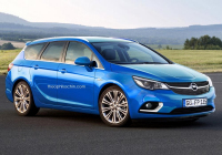 Opel Astra Sports Tourer 2016: i nové kombi ukazuje svůj evoluční vzhled (ilustrace)
