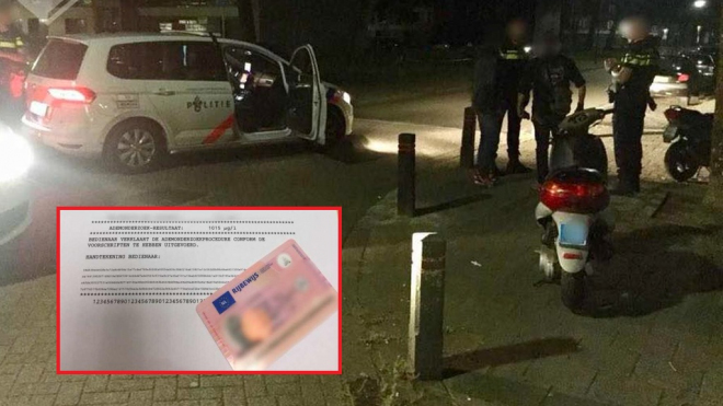 Policisté zastavili dva podezřelé muže na skútrech. Když jim pak dali dýchnout...