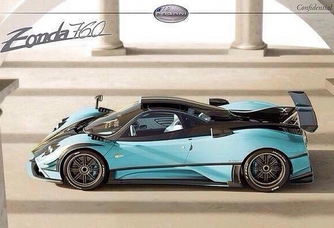 Pagani Zonda 760 X: nesmrtelná Zonda se ohákla do tyrkysu, míří asi do Číny