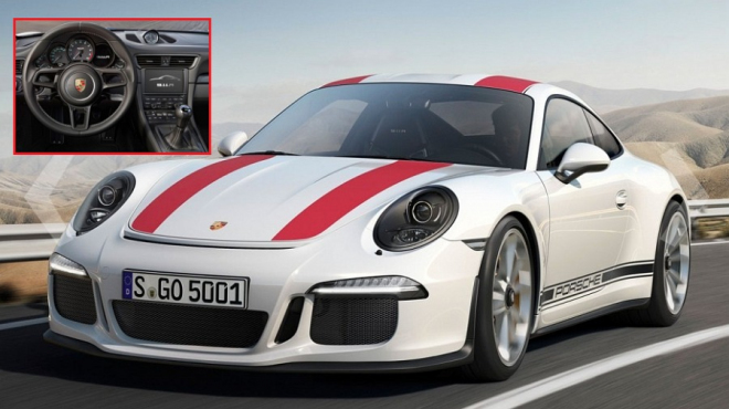 Porsche 911 R odhalil únik. Je dokonalé, má motor 4,0, 500 k, 1 325 kg a manuál