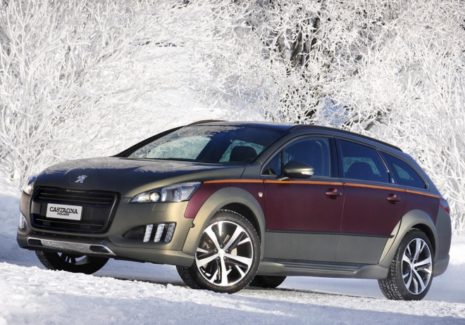 Peugeot 508 RXH Carrozzeria Castagna: francouzský hybrid s italským stylem