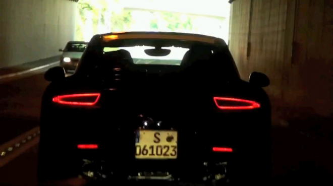 Porsche 911 991 přistiženo s minimem maskování (video, foto)