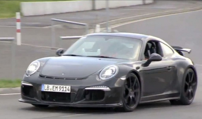 Porsche 911 GT3 991 nabírá konkrétní podobu, přistihli jej na Nordschleife