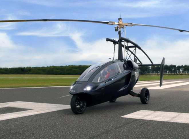 PAL-V: nizozemské létající auto má místo křídel vrtuli