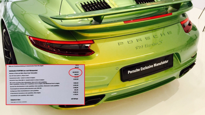Podívejte se na nejdražší lak v nabídce Porsche. Stojí více než některá jeho auta