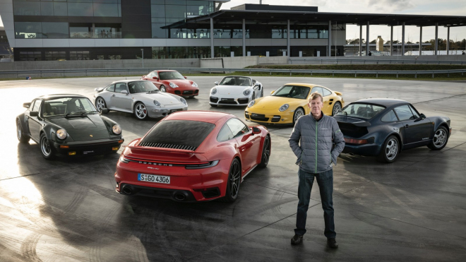 Už i šéfdesignér Porsche říká, že 911 je moc velká, rád by nabídl znovu drobné sportovní auto