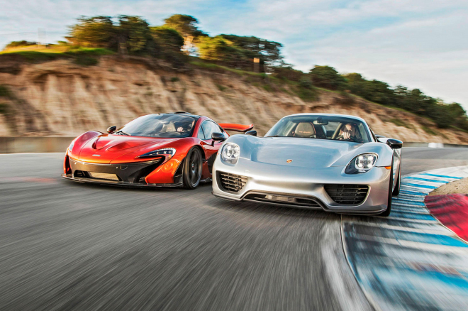 Porsche 918 Spyder porazilo McLaren P1 na Laguna Seca, je výrazně rychlejší