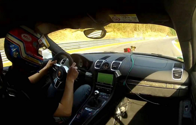 Porsche Cayman GT4 na Ringu skutečně válí, takhle ho dalo za 7:42 (video)