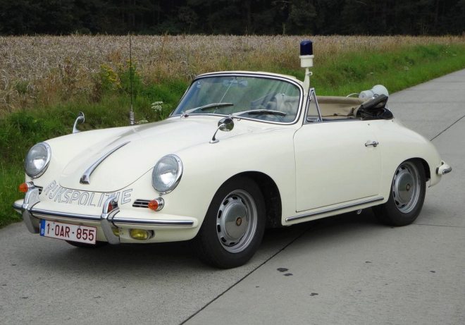 Kupte si policejní Porsche, z roku 1962. Přijde vás nejméně na 4 miliony Kč