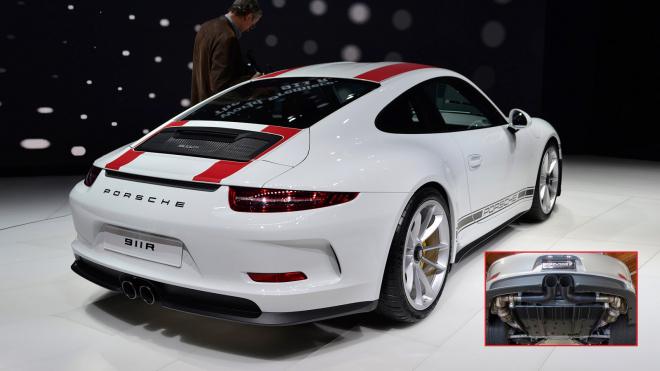 Čemu vděčí Porsche 911 R za přítlak i bez obřího křídla? Podívejte se