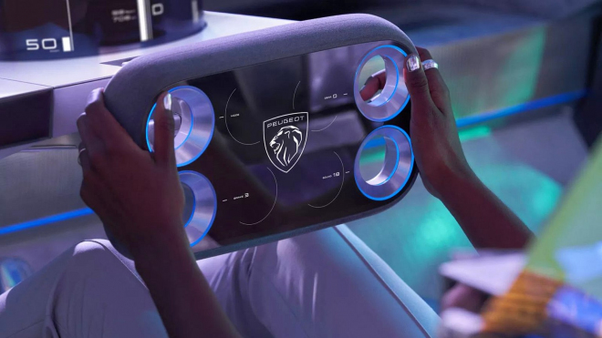Peugeot odhalil auto jako z jiného světa. Jeho interiér je odvážnější než u Tesel, má ale také čím zklamat