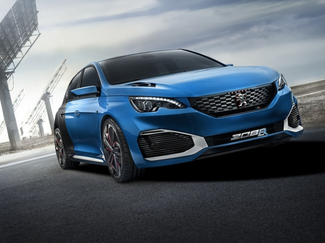 Peugeot 308 R HYbrid: ostrá verze má 500 koní, skoro na všech kolech