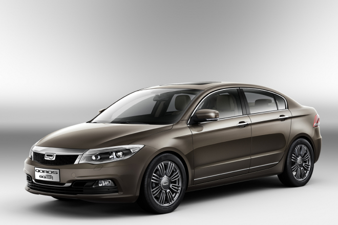 Qoros GQ3 2013: nový čínský sedan kompletně odhalen, drama nečekejte