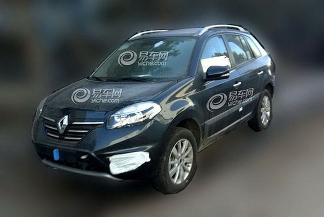 Renault Koleos 2013: faceliftované SUV přistiženo v Číně (foto)