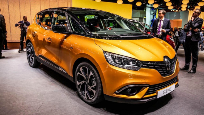 Renault Scénic 2016 v detailech, má 20palcová kola a 572 litrů již ve standardu