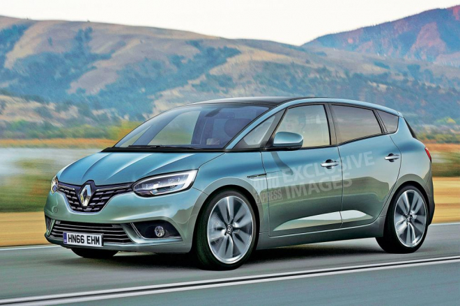 Renault Scénic 2016: nová generace bude líbivější, prostornější i úspornější