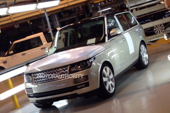 Range Rover 2013: unikla první fotka nové generace, víme i leccos o technice