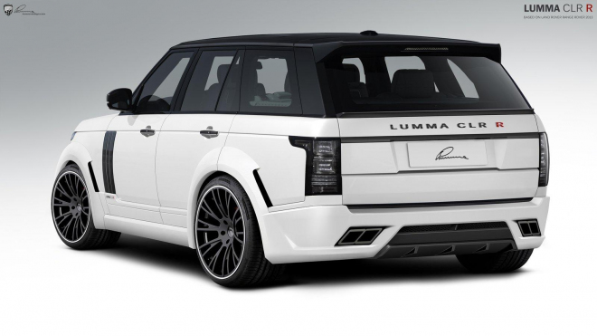 Range Rover 2013 CLR R: tuning Lumma Design odbourá veškeré terénní schopnosti