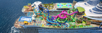 L'une des plus grandes sources d'émissions au monde entamera son premier voyage cette semaine, laissant des millions de voitures derrière elle - 9 - Royal Carribean Icon of the Seas 2022 visualization 06