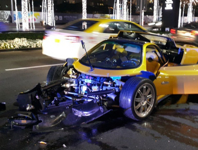 Špatný týden Pagani Zonda: dvě nehody znovu poničily i unikátní GJ (+ video)