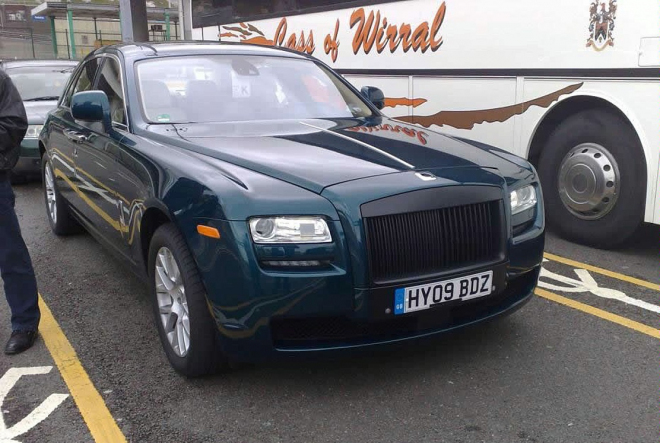 Rolls-Royce Ghost: novinku načapali v Británii