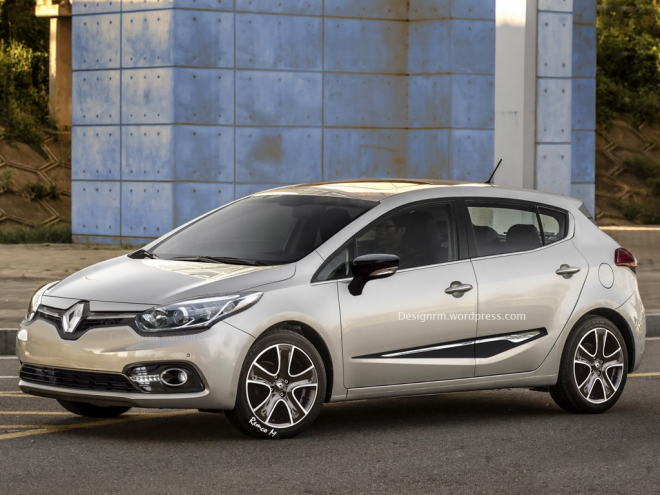 Renault Mégane 2016 na neoficiální ilustraci, působí sportovně i elegantně