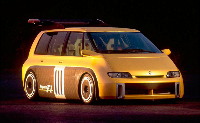 Renault Espace F1 s V10 o 800 koních je stále nejšílenější MPV