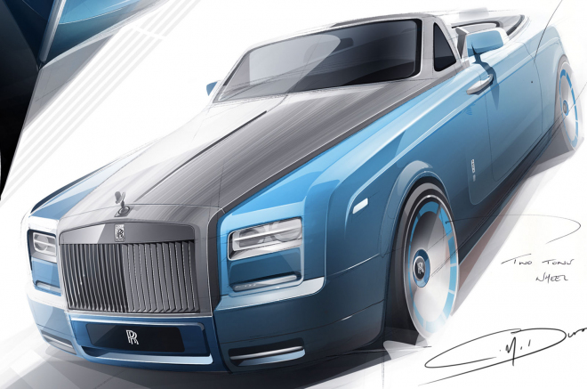Rolls-Royce Drophead Waterspeed: speciální edice se inspirovala na vodě