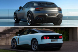 Srovnejte si nové elektrické Ferrari s prvním SUV značky. Stačí pár fotek a pochopíte vše