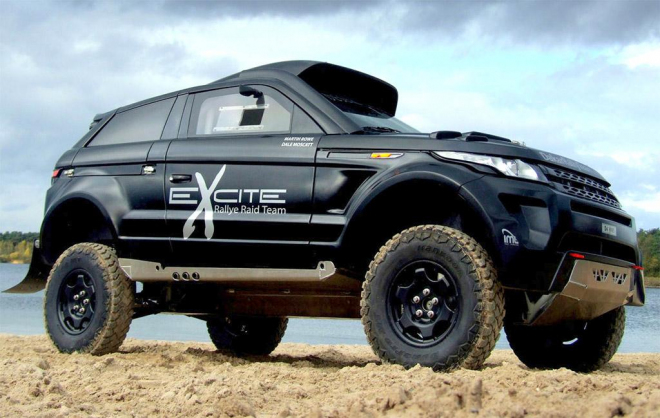 Range Rover Evoque Desert Warrior 3 R6: a z elegána je pouštní chuligán