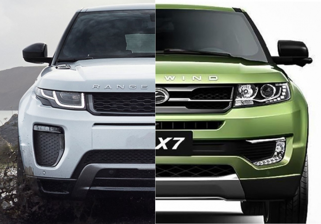 Land Rover Číňany kvůli kopii RR Evoque nakonec žaluje, uspěje?