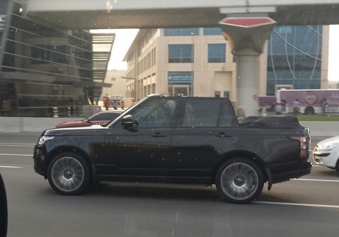 Range Rover Cabrio od NCE není jen fikcí, v Dubaji nejméně jeden jezdí (+ video)