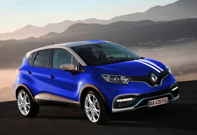 Renault Captur RS: až vznikne, jinak vypadat nebude (ilustrace)