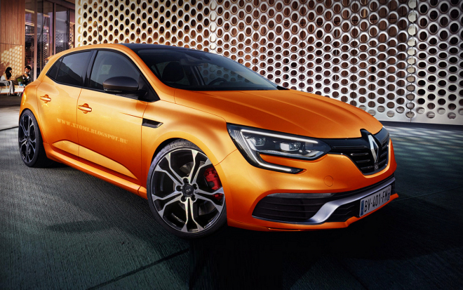 Nový Renault Mégane RS se ukazuje na ilustraci, je výrazný a přesto nenápadný